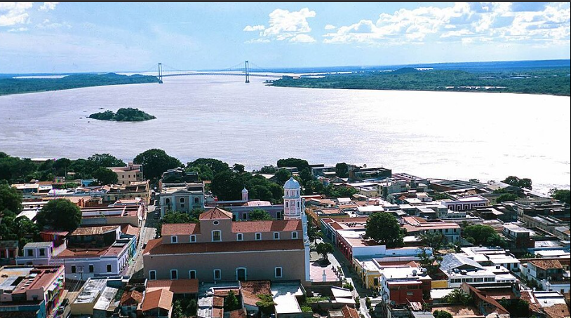 Bolivar State placemarks showing Tumeremo area and mining sites